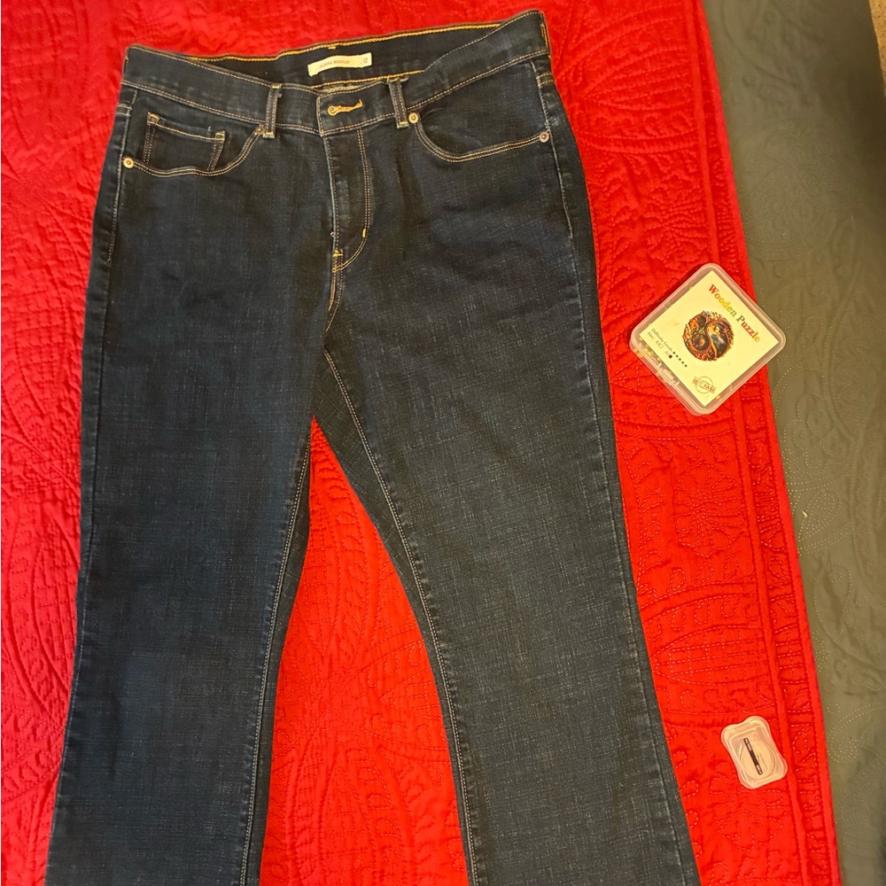 Levi's Women's Dark Blue Boot Cut Jeans